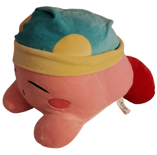 plushie of a sleepy kirby