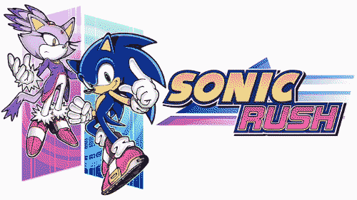 sonic rush game art